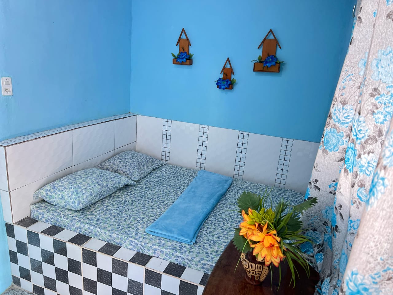 Quarto Azul Encantado — Pousada Tia Neguinha
