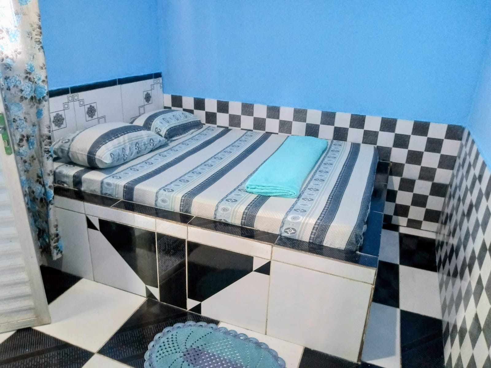 Quarto Azul Premium — Pousada Tia Neguinha
